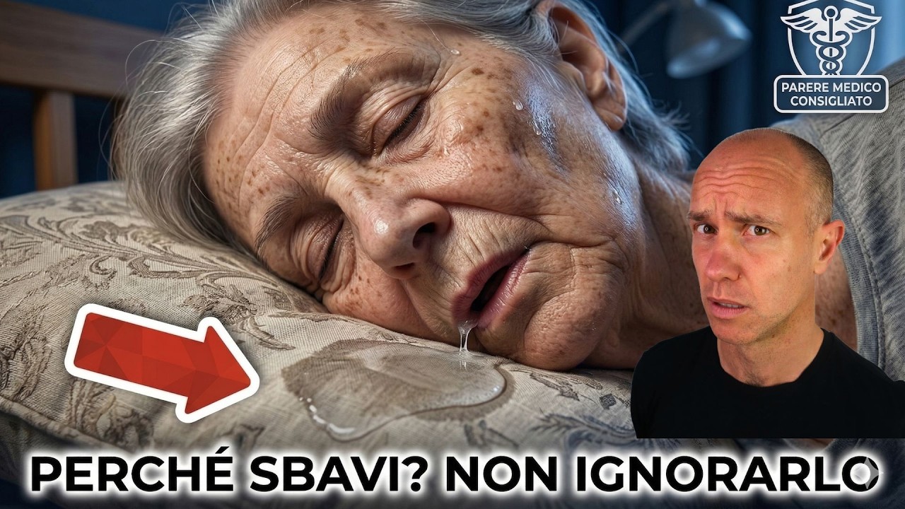 Se sbavi nel sonno, dovresti farti controllare per queste 8 malattie🤯💥