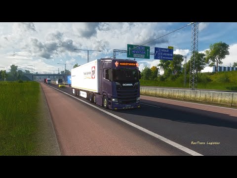 Epic 4K Euro Truck Simulator 2: Scania S500 Delivers 15t Lettuces Adventure!