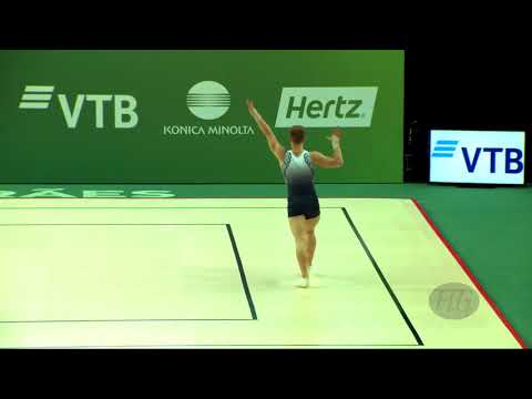 BALI Daniel (HUN) - 2018 Aerobic Worlds, Guimaraes (POR) - Individual Men Qualifications