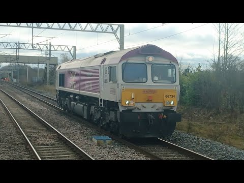 66734 With Nice Tones At Acton Bridge On 0M90 21/2/23