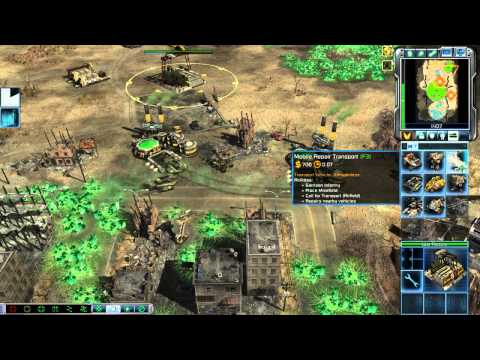 Tiberium 3 Kanes Wrath MP 1v1 - Steel Talon VS Black Hand 1/2