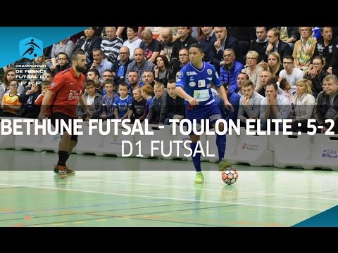 D1 Futsal, le grand match, J 22 : Béthune - Toulon Elite (5-2)
