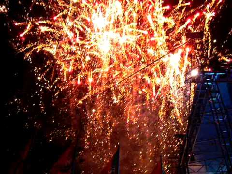 FMM Sines, 25.7.2009 -- fireworks & Lee Scratch Perry