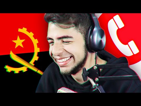 PASSEI TROTE para a ANGOLA KKKKKK 📞