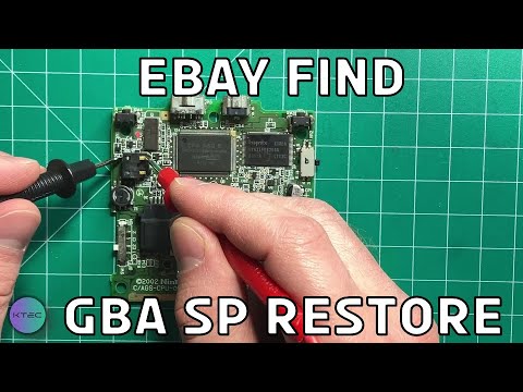 Restore | Junk Gameboy Advance SP: NO power, NO charge, NO Shell