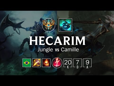 Hecarim Jungle vs Camille - BR Challenger Patch 8.23