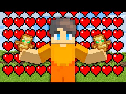 I Used Infinite Hearts to be IMMORTAL in Minecraft