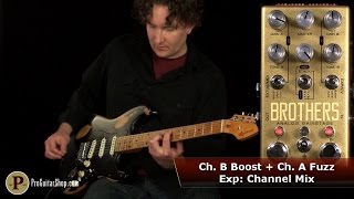 Video thumbnail for Chase Bliss - Brothers Analog Gain Stage by ProGuitarShopDemos