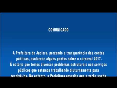 Comunicado - Jacifolia 2017