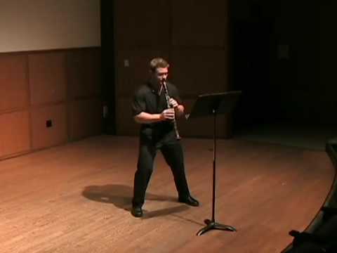 Jonathan Jones - Widmann: Fantasie solo Clarinet