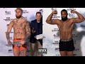 Jake Paul, Tyron Woodley Make Weight for Rematch | Paul vs. Woodley 2