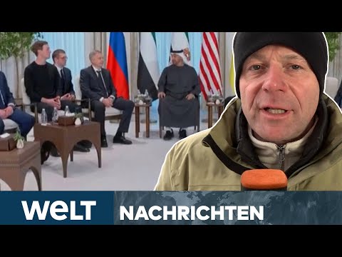 PUTINS KRIEG: Showdown in Abu Dhabi! Ukraine, Russland und USA verhandeln über Frieden I WELT STREAM