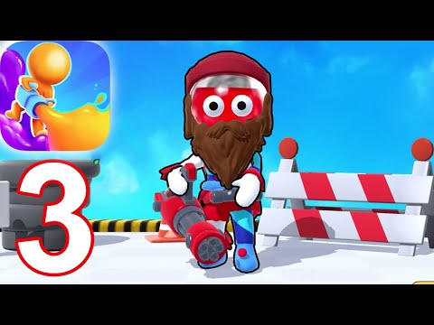 Dye Hard - Color War Gameplay Walkthrough Part 3 (iOS Android) - YouTube