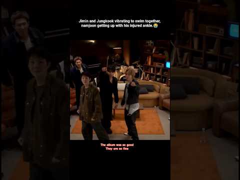 Jungkook lip syncing namjoon&rsquo;s rap in swim😭 the album was so good👍🏻 #jk #bts_swim #trending #shorts