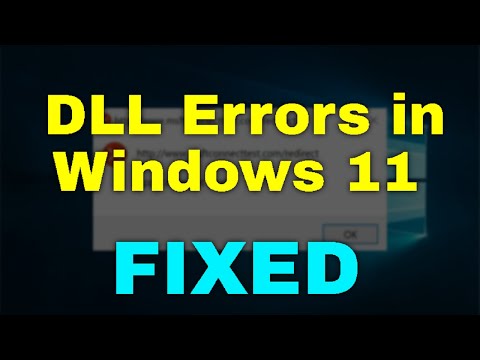 How to Fix DLL Errors in Windows 11