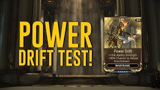 Power Drift Test &amp; All You Need To Know [Halls of Ascension] (Warframe)