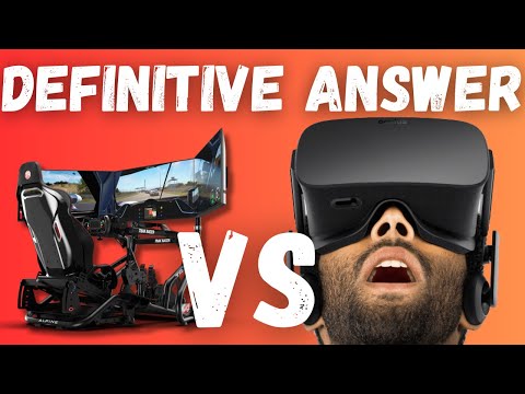 I have The Answer after 5 years of using BOTH | VR vs Triple screen for Sim Racing