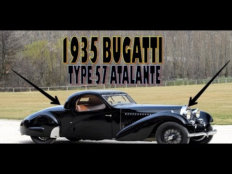 WOW....!!!  BEAUTIFUL PHOTOS OF A 1935 BUGATTI TYPE 57 ATALANTE