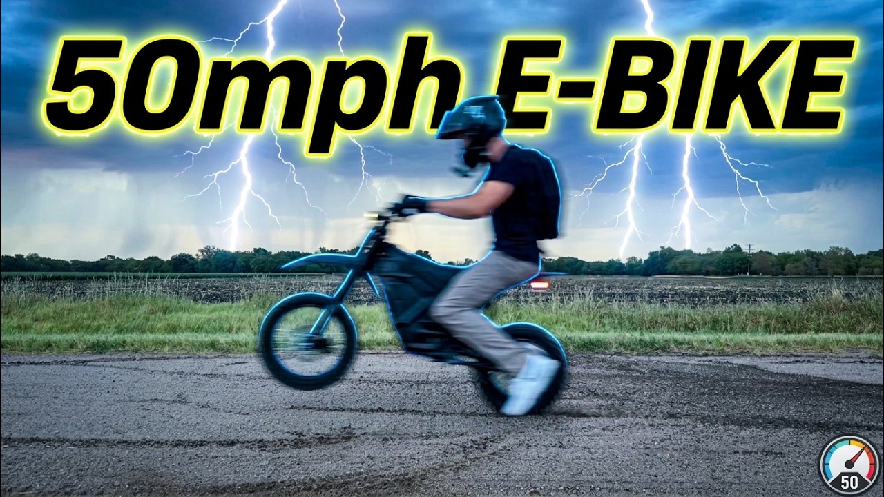 CHEAPEST 50MPH E-BIKE - EVOLTRIX MAX 60 - YT VID # 3