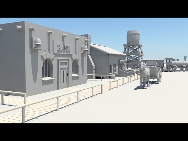 Walk Through - Autodesk Maya tutorial