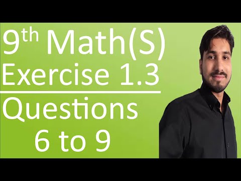 10th Class Maths Science ch 1, lec 4 - Exercise 1.3 Question no 6 to 9 Quadratic Equations