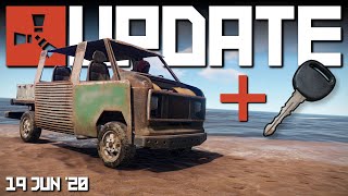 We can lock our cars! How it works | Rust update 19th June 2020