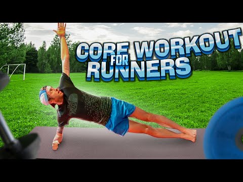 12 Minute Core Workout for Runners - Improve Core Strength & Stability / Workout 7