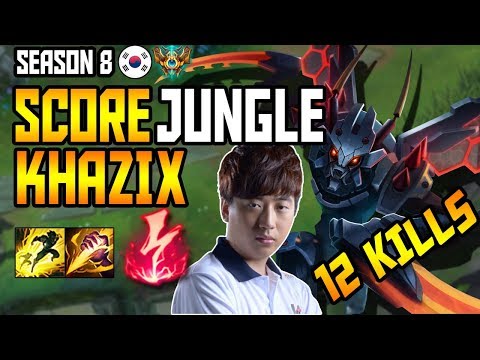 KT SCORE KHAZIX JUNGLE - S8 KOREA CHALLENGER