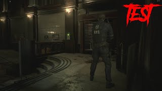 Resident Evil 2 Remake [FIXED CAMERA ANGLE MOD CONCEPT TEST]