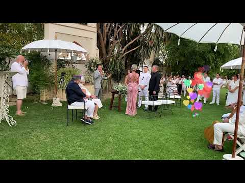 El mejor maestro de ceremonias - Sevilla - Emocionante ceremonia de boda.
