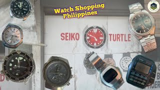 Vintage Watch Shopping in the Philippines, Amazing Deals, 1000’s of Watches, Flea Market Vlog, Ep. 2