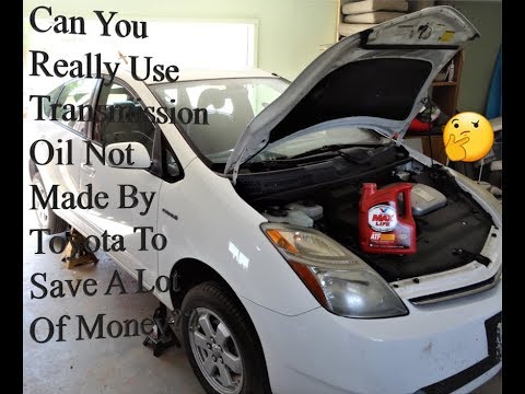2004-2009 Prius Transmission Fluid Change with Valvoline Maxlife. Can it be Done???
