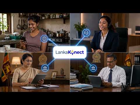 Promotional Video on “LankaKonect” Mobile Application