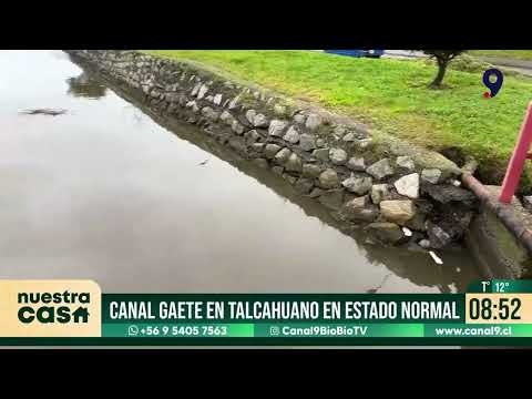 Canal Ifarle se mantiene estable en Talcahuano tras preocupación por posible desborde