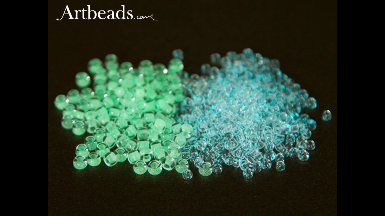 Watch video Artbeads Product Showcase - Glow in the Dark TOHO Seed Beads Now Artbeads Product Showcase - Glow in the Dark TOHO Seed Beads