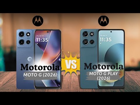 Motorola Moto G (2026) vs Motorola Moto G Play (2026) 🔥 | #smartphone 