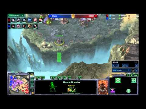 Zerg verse Terran - dealing with bio + widow mines