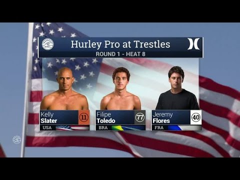 Hurley Pro at Trestles: Round One, Heat 8