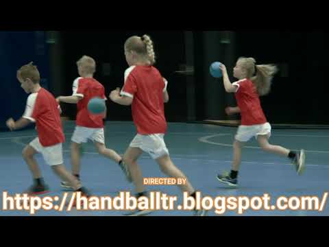 Handball training Danish school for the age of 7 years part 1