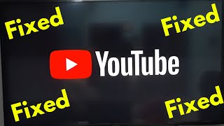Fix Youtube App Not Working On Samsung Smart Tv | YouTube Not Opening Black Screen Fixed