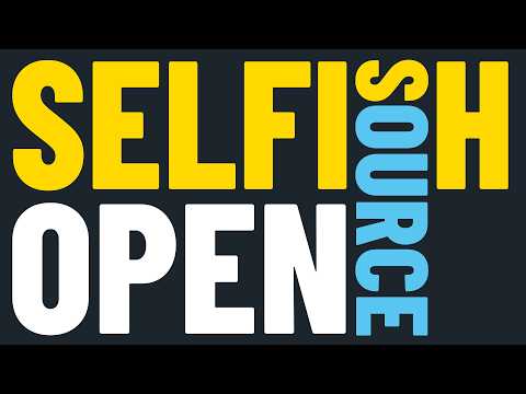 The Dark Side of Open Source: Are We All Just Selfish?