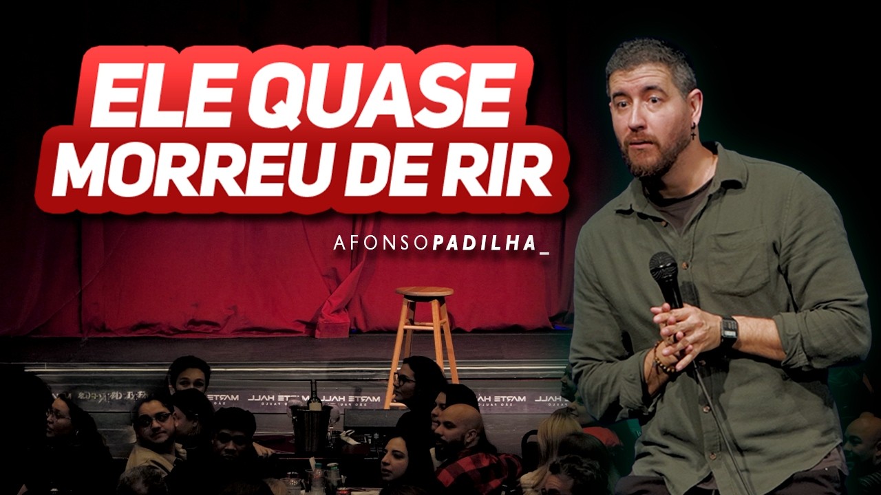 AFONSO PADILHA - TIVE QUE PARAR O SHOW DO NADA