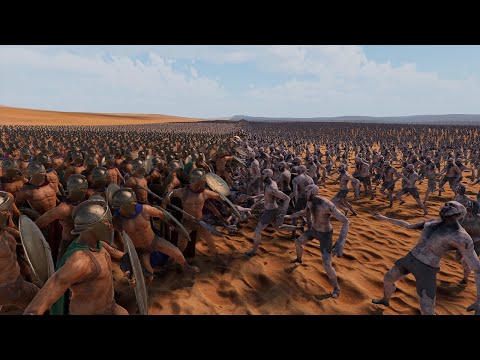 Spartan Army vs 5.2 Million Zombies — Ultimate Epic Battle Simulator 2