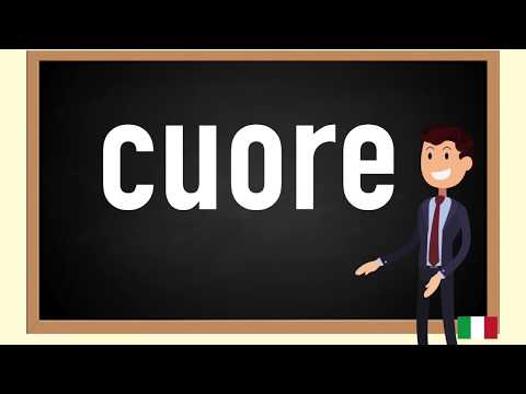 How to pronounce cuore  in Italian