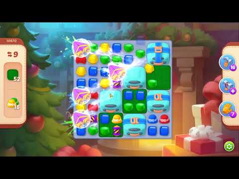 Homescapes Level 10870 No Boosters Gameplay