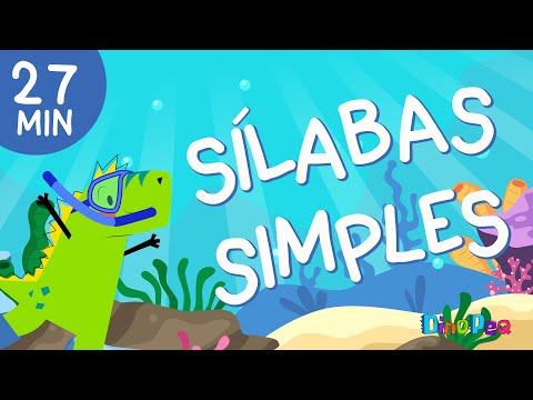 LAS SÍLABAS | SÍLABAS SIMPLES | Vocabulario para niños | Aprende a leer | DinoPeq 🦖