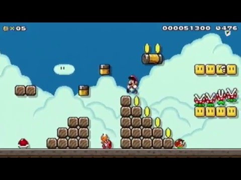 Super Mario Maker - Keiji Inafune - Inafune's Stage