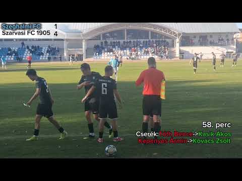 Szeghalmi FC-Szarvasi  FC 1905:1-6 (2025.10.19)