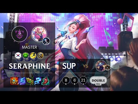 Seraphine Support vs Yuumi - KR Master Patch 11.20