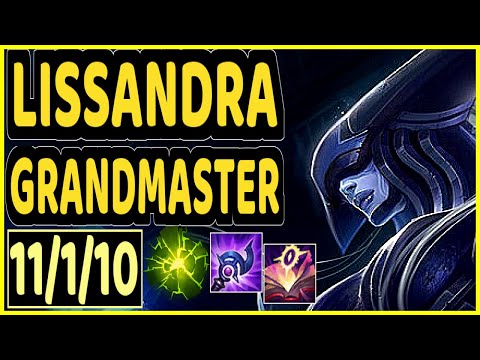 XKENZUKE (LISSANDRA) - 11/1/10 KDA GAMEPLAY - EUW Ranked GRANDMASTER